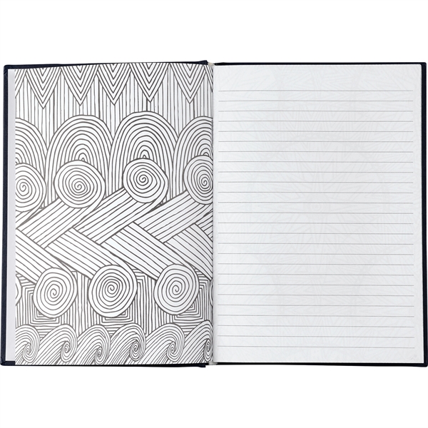 8" x 8.5" Doodle Adult Coloring Notebook - Image 7