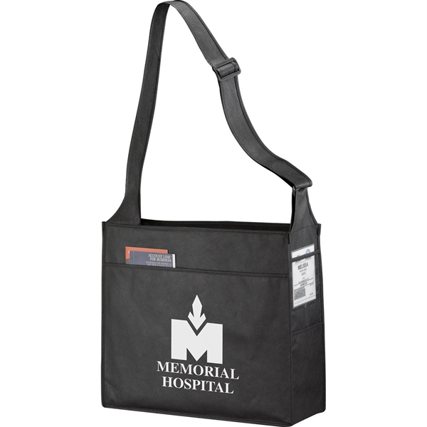 Class Act Non-Woven Shoulder Tote - Image 2