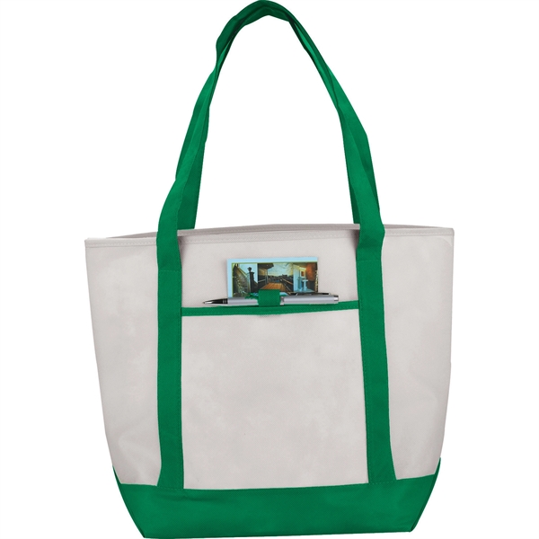 Lighthouse Non-Woven Boat Tote - Image 10