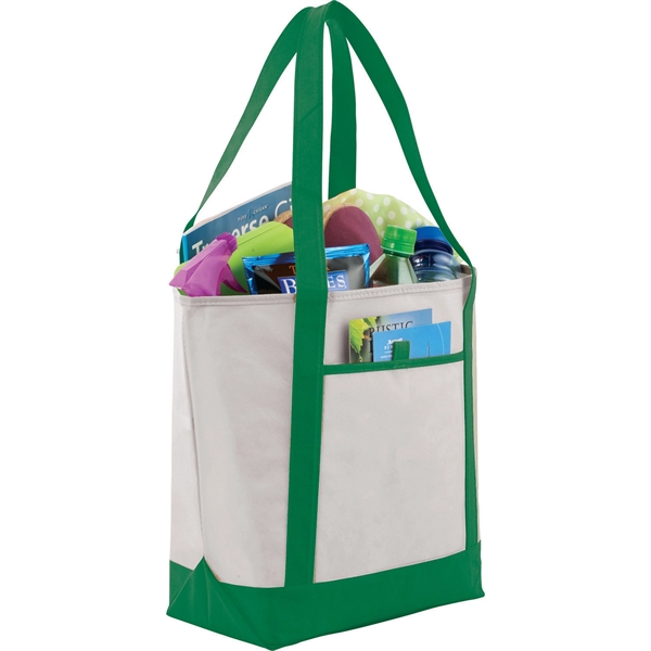 Lighthouse Non-Woven Boat Tote - Image 11