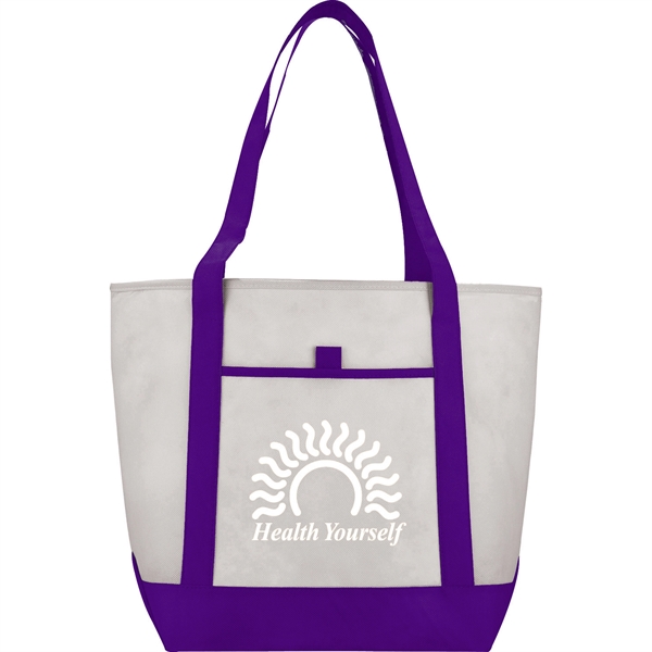 Lighthouse Non-Woven Boat Tote - Image 25