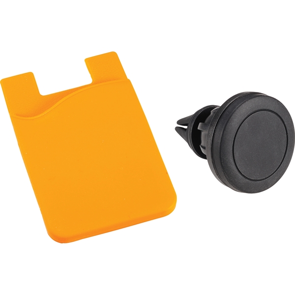 Magnetic Phone Mount w/ Silicone Wallet - Image 11
