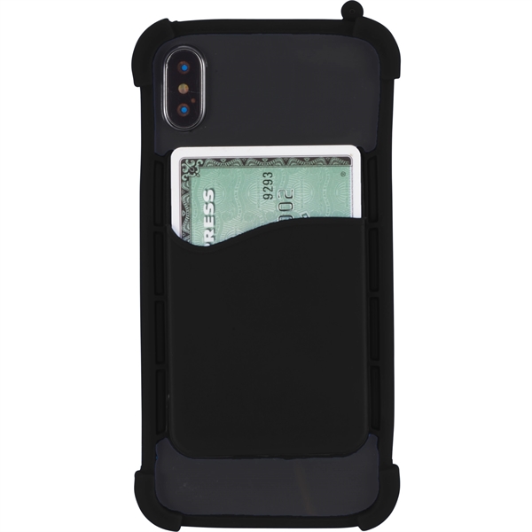 Silicone Phone Wrap with Wallet - Image 2