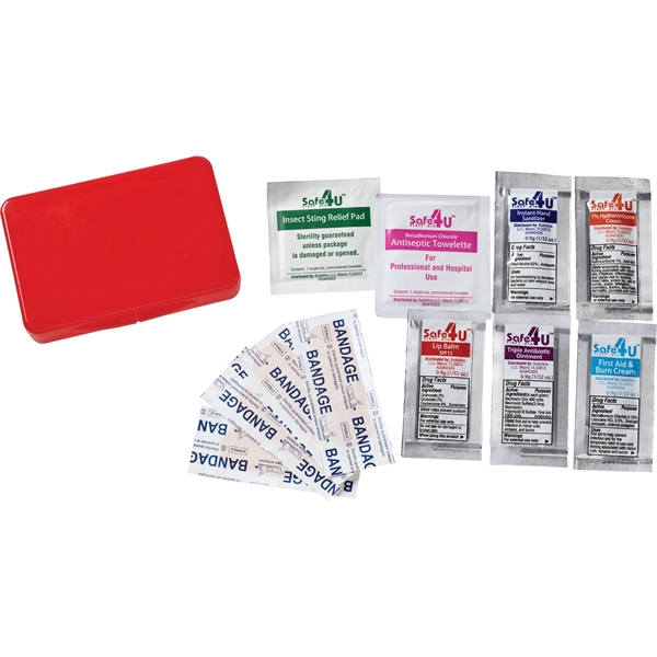 Compact 11-Piece First Aid Kit - Image 3