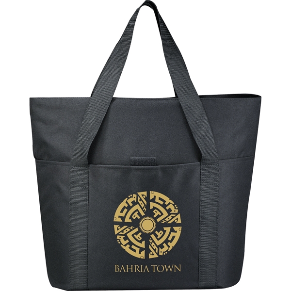 Heavy Duty Zippered Convention Tote - Image 3