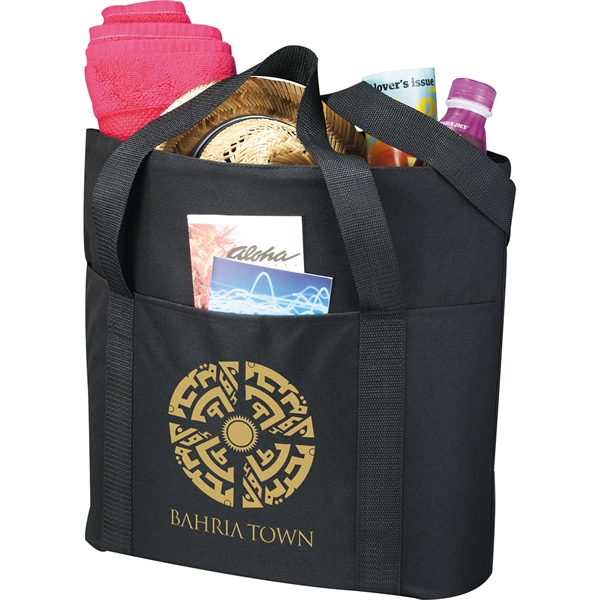 Heavy Duty Zippered Convention Tote - Image 5