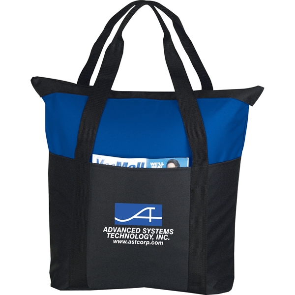 Heavy Duty Zippered Convention Tote - Image 7