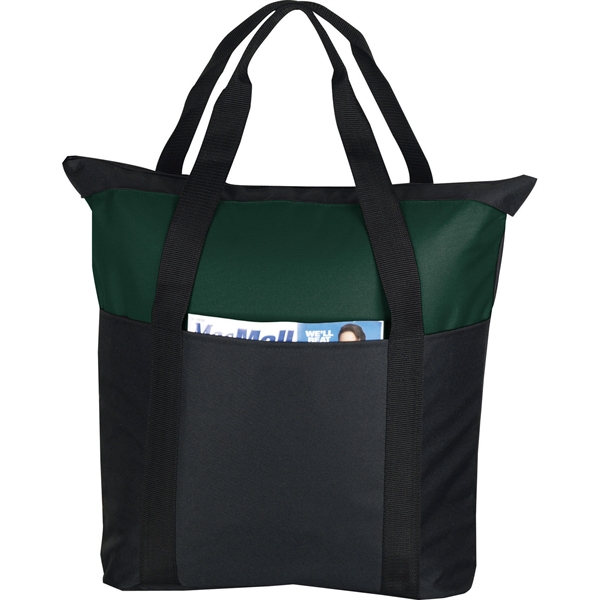 Heavy Duty Zippered Convention Tote - Image 8
