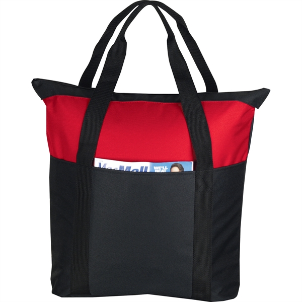 Heavy Duty Zippered Convention Tote - Image 10