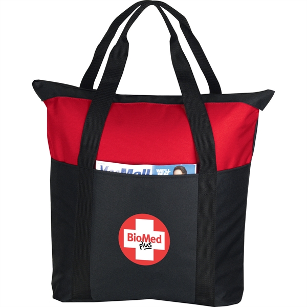 Heavy Duty Zippered Convention Tote - Image 11