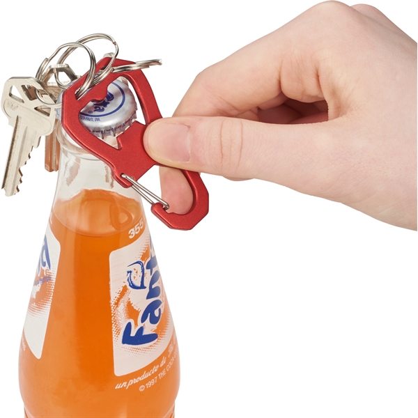 Keyrings Carabiner with Bottle Opener - Image 6