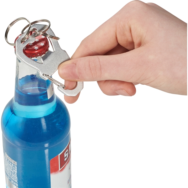 Keyrings Carabiner with Bottle Opener - Image 12