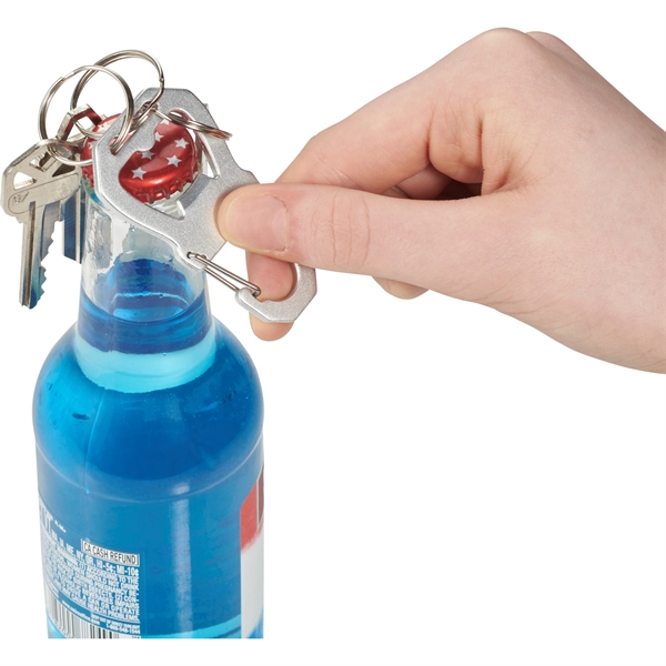 Keyrings Carabiner with Bottle Opener - Image 14