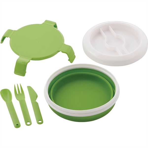 Collapsible Silicone Lunch Set - Image 6