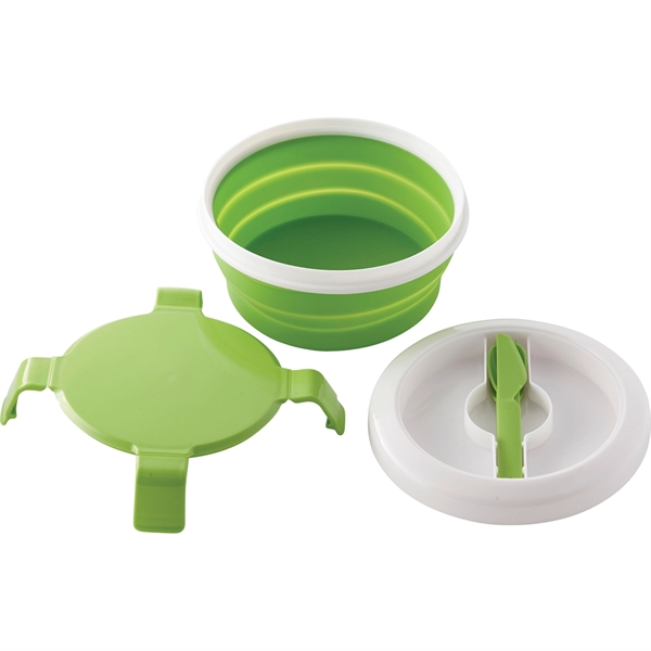 Collapsible Silicone Lunch Set - Image 8