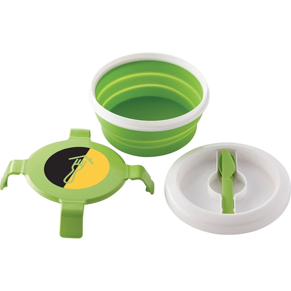 Collapsible Silicone Lunch Set - Image 11