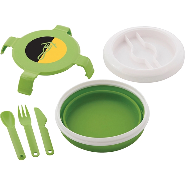 Collapsible Silicone Lunch Set - Image 13