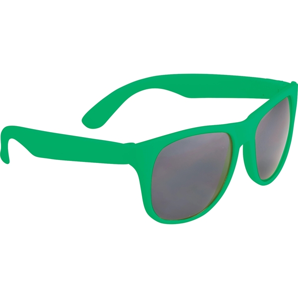 Solid Retro Sunglasses - Image 4
