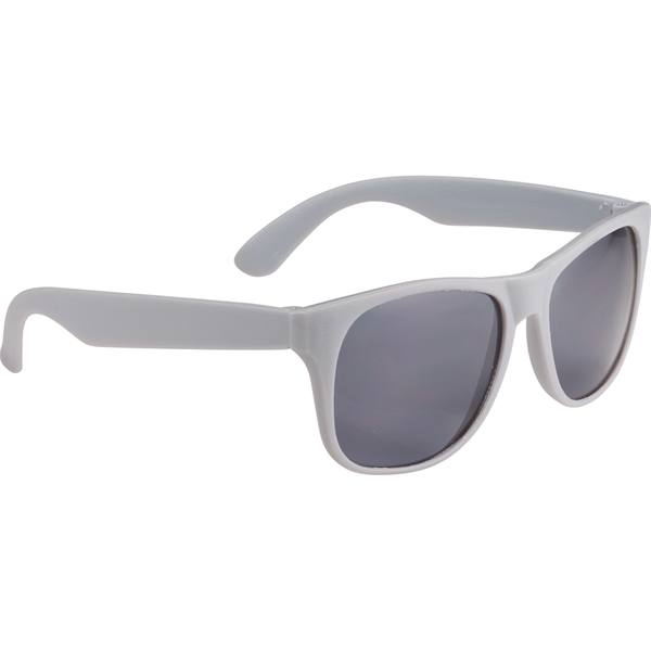 Solid Retro Sunglasses - Image 6