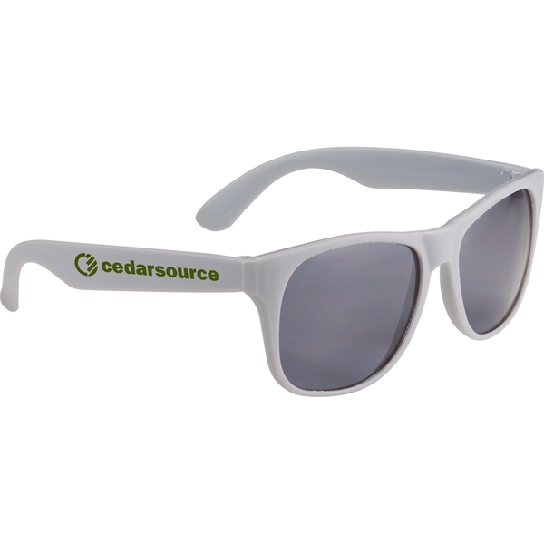 Solid Retro Sunglasses - Image 7