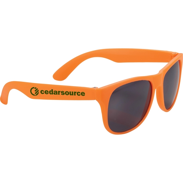 Solid Retro Sunglasses - Image 11