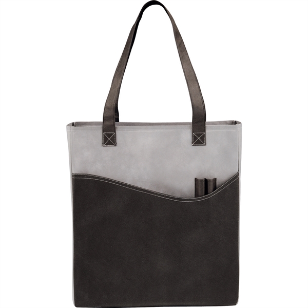Rivers Pocket Non-Woven Convention Tote - Image 2