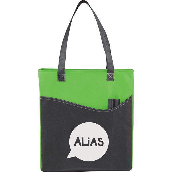 Rivers Pocket Non-Woven Convention Tote - Image 16