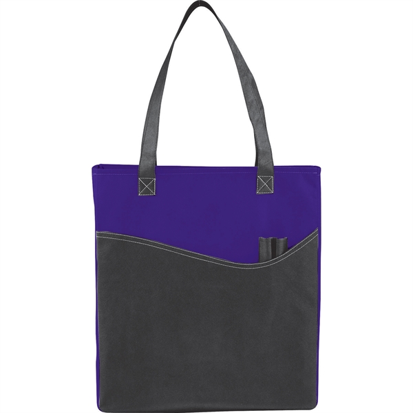 Rivers Pocket Non-Woven Convention Tote - Image 17