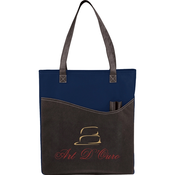 Rivers Pocket Non-Woven Convention Tote - Image 22