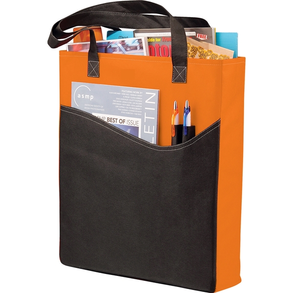 Rivers Pocket Non-Woven Convention Tote - Image 25