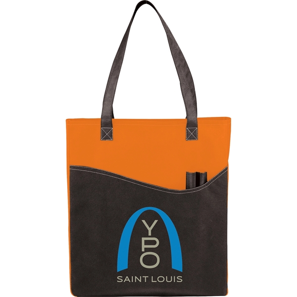 Rivers Pocket Non-Woven Convention Tote - Image 28
