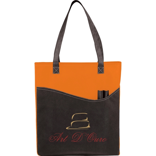 Rivers Pocket Non-Woven Convention Tote - Image 29