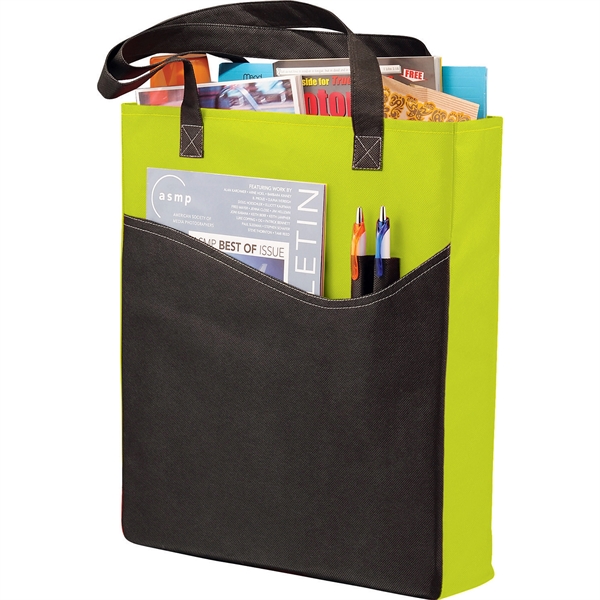 Rivers Pocket Non-Woven Convention Tote - Image 30