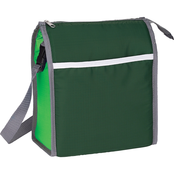 Color Block 9 Can Lunch Cooler - Image 9
