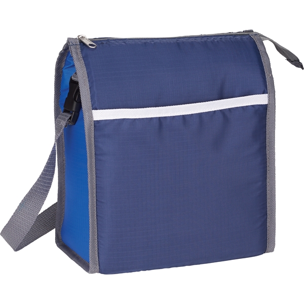 Color Block 9 Can Lunch Cooler - Image 16