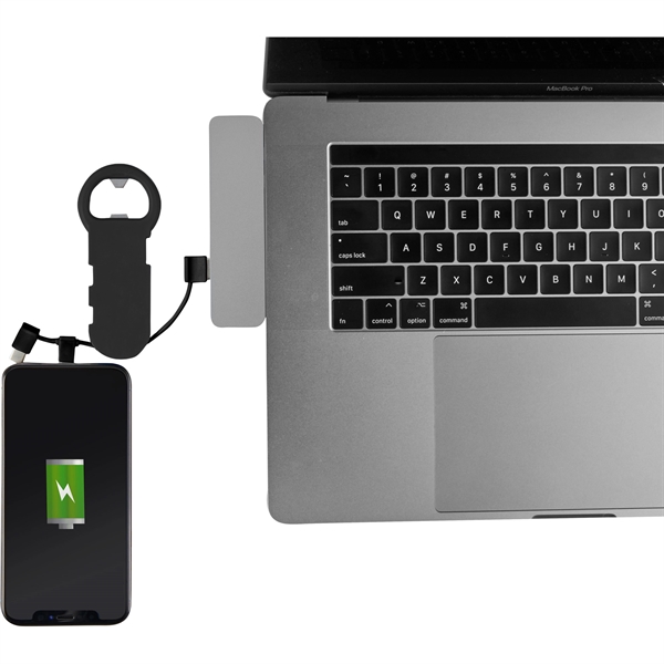 Bottle Opener with 3-in-1 Charging Cable - Image 4