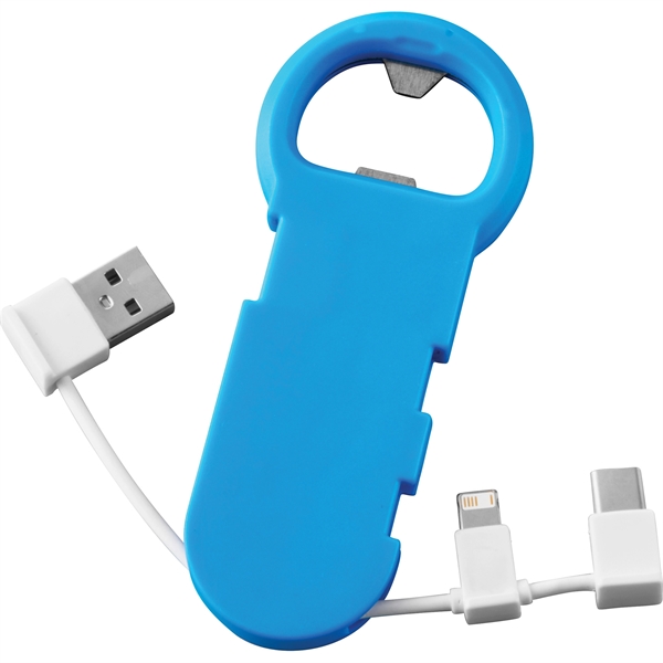 Bottle Opener with 3-in-1 Charging Cable - Image 9