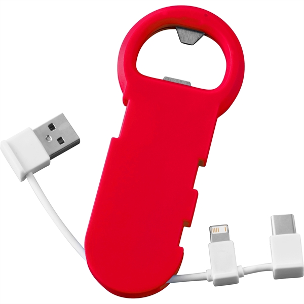Bottle Opener with 3-in-1 Charging Cable - Image 13