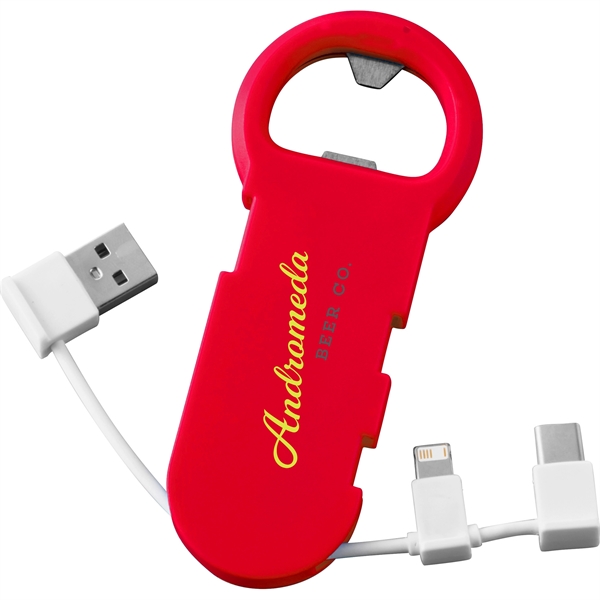 Bottle Opener with 3-in-1 Charging Cable - Image 15