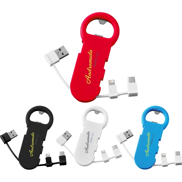 Bottle Opener with 3-in-1 Charging Cable - Image 17