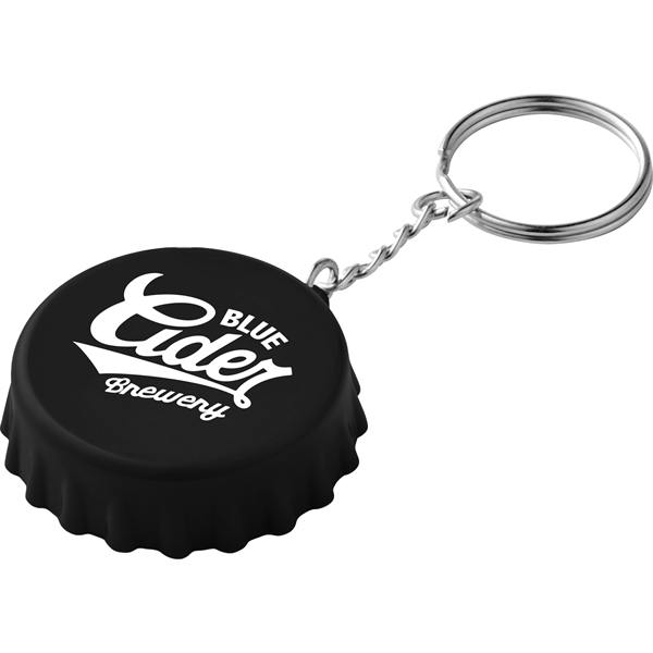 Beer Cap Keychain with Bottle Opener - Image 5