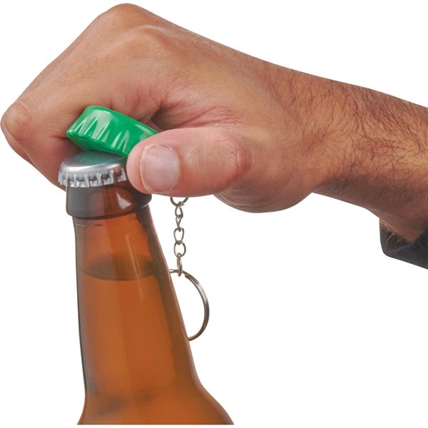 Beer Cap Keychain with Bottle Opener - Image 10