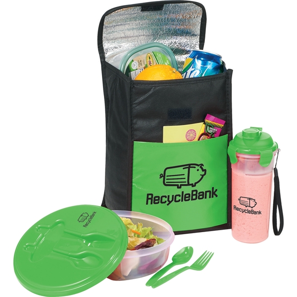 Stay Fit 8-Can Lunch Cooler Gift Set - Image 1