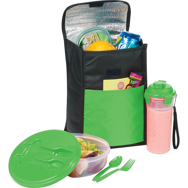 Stay Fit 8-Can Lunch Cooler Gift Set - Image 2