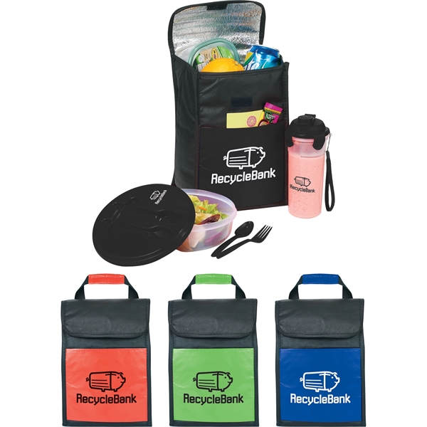 Stay Fit 8-Can Lunch Cooler Gift Set - Image 8