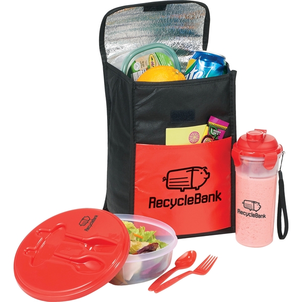 Stay Fit 8-Can Lunch Cooler Gift Set - Image 11