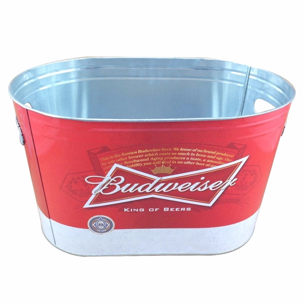 Beer Bucket Beverage Tub (Full Color Logo Wrap) - Image 1