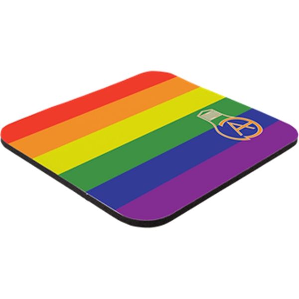 7" x 8" x 1/8" Full Color Hard Surface Mouse Pad - Image 2