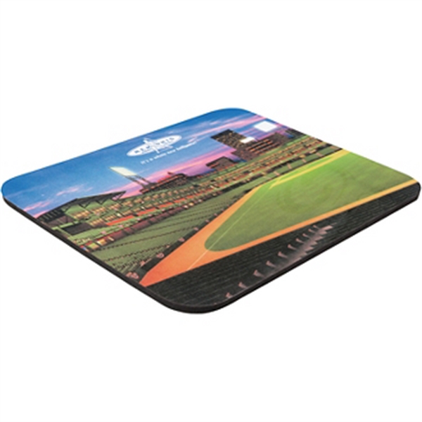 8" x 9-1/2" x 1/8" Full Color Hard Mouse Pad - Image 2