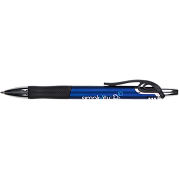 Metallic Pen w/ Black Gripper - Image 2